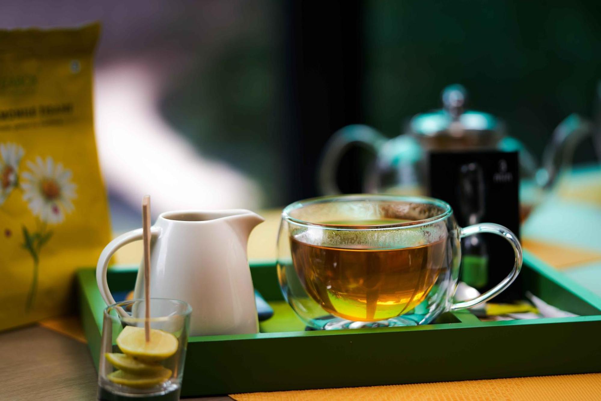 Novotel Kolkata Hotel And Residences Dış mekan fotoğraf A cup of tea